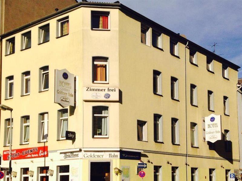 Hotel Goldener Hahn Duisbourg Extérieur photo