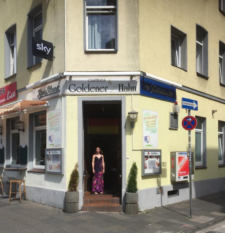 Hotel Goldener Hahn Duisbourg Extérieur photo