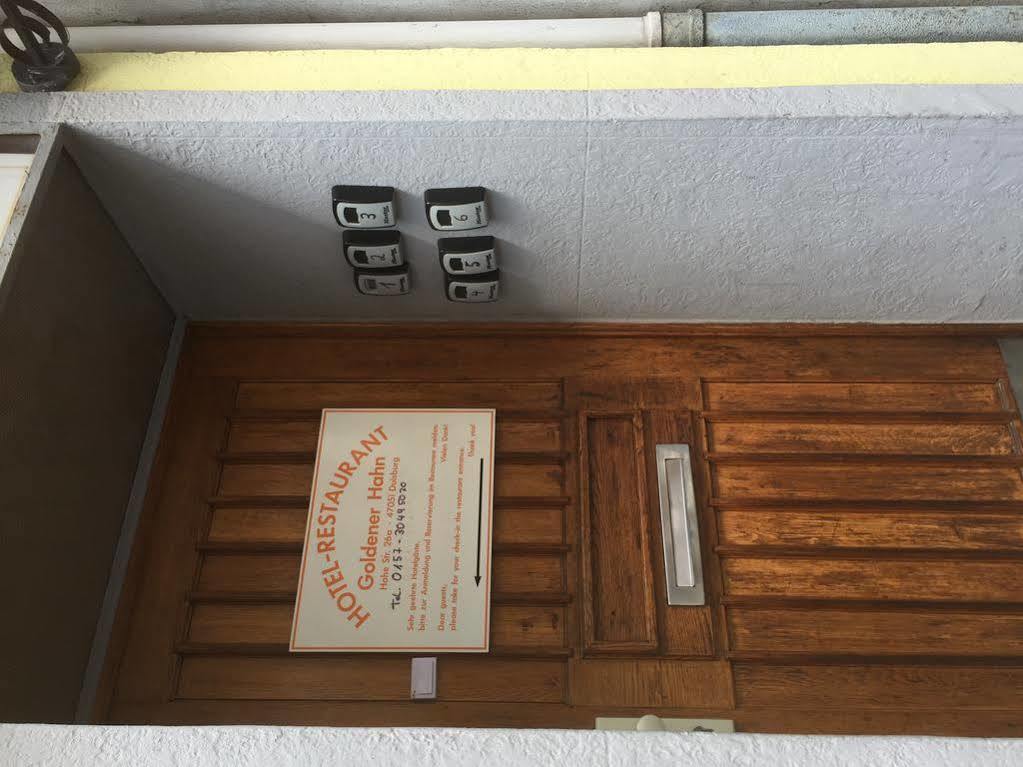 Hotel Goldener Hahn Duisbourg Extérieur photo